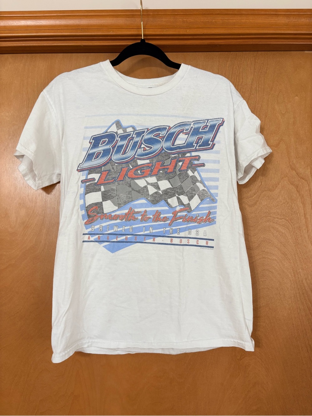 Buckle White Busch Light Graphic Tee